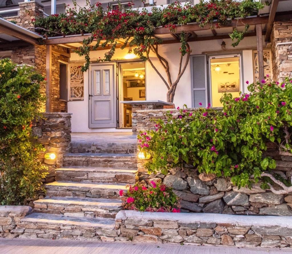 Oikia Petra Villa Agios Ioannis  Bagian luar foto