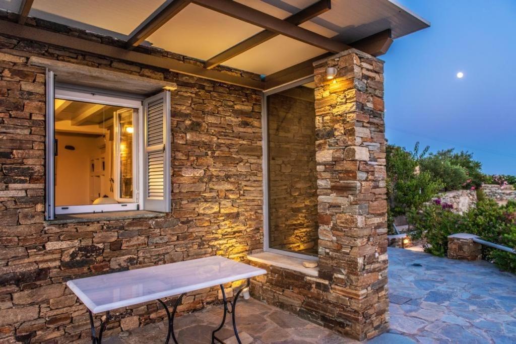 Oikia Petra Villa Agios Ioannis  Bagian luar foto