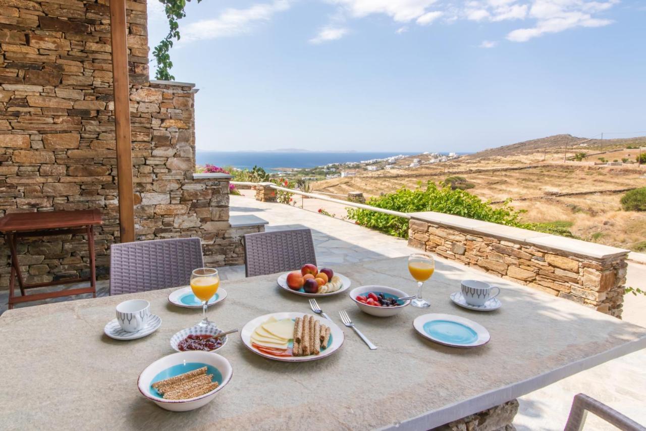 Oikia Petra Villa Agios Ioannis  Bagian luar foto