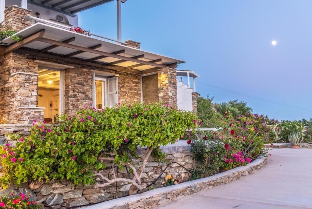 Oikia Petra Villa Agios Ioannis  Bagian luar foto