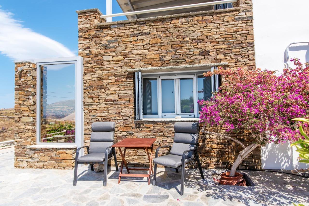 Oikia Petra Villa Agios Ioannis  Bagian luar foto