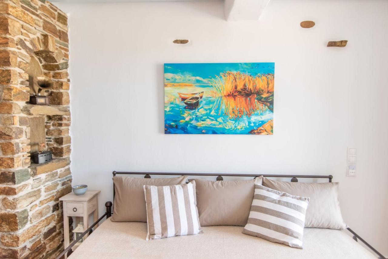 Oikia Petra Villa Agios Ioannis  Bagian luar foto